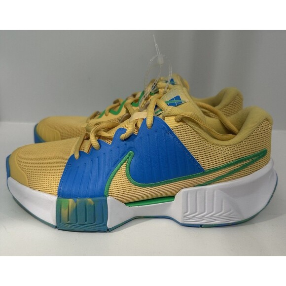 Amazon.com: Nike Zoom Challenge - Zapatos de pickleball para  NEW Nike Zoom Challenge Pickleball Shoes FQ4155-700 Women’s 7.5 Topaz Gold Blue
